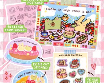 Chubbi Post! Snail Mail Bundle (once-off) | Art Club, Positive Affirmations, Happy Quotes, Pen Pal