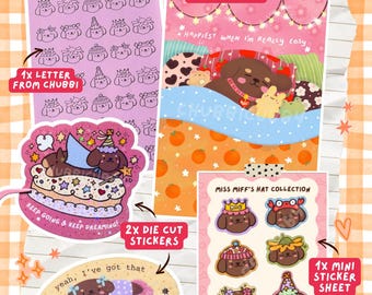 Chubbi Post! Snail Mail Bundle (once-off) | Art Club, Positive Affirmations, Happy Quotes, Pen Pal