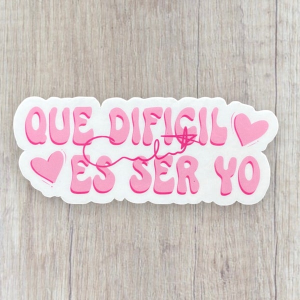 Que Dificil Es Ser Yo Sticker, Mia Colucci Sticker, RBD Sticker, Rebelde Sticker, Rebelde, RBD