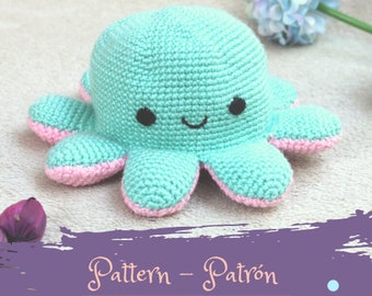 Omkeerbare octopus - Spaans Amigurumi-patroon