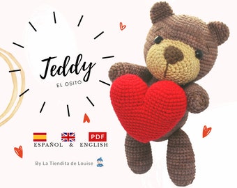 Teddy the Little Bear - Amigurumi Pattern - English