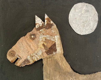 Pony - Found Object Art