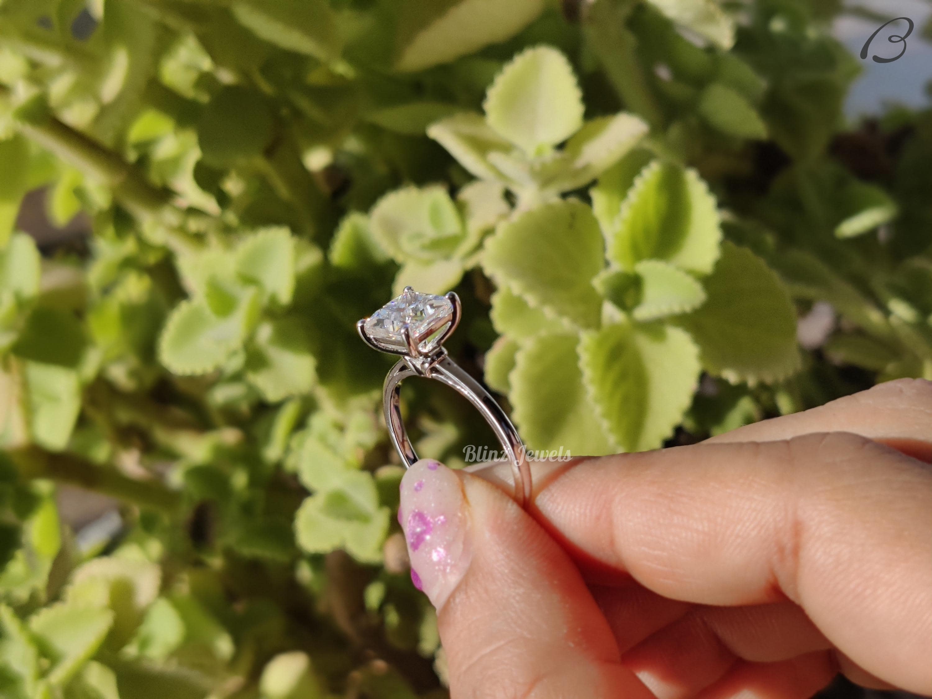20 Pierres CZ Qualité Russe – Taille Princesse 16x16 Mm – Simulant La Moissanite – Neuves