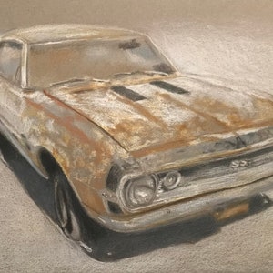 1967 Camaro SS 350, Giclee Print