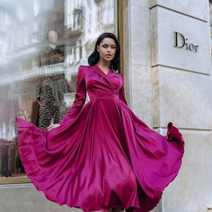Chiffon flare dress hotsell