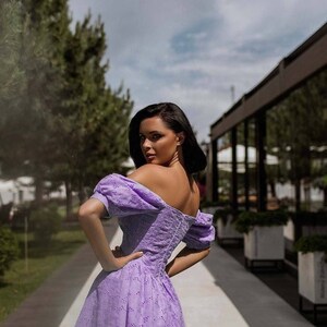 Light Lilac Bridesmaid Dress