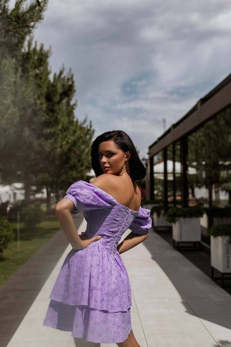 Light Lilac Bridesmaid Dress