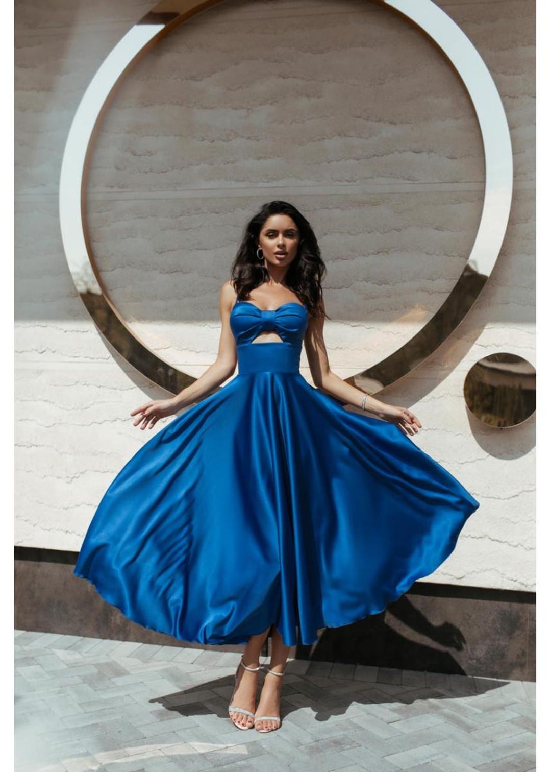 light blue drop waist dress Mini NPU-Rein-202352 Asymmetric Dress (Black) – Color:DUSTY VIOLET