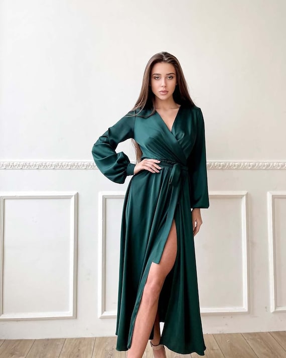 Casual Emerald Green Dress | ubicaciondepersonas.cdmx.gob.mx