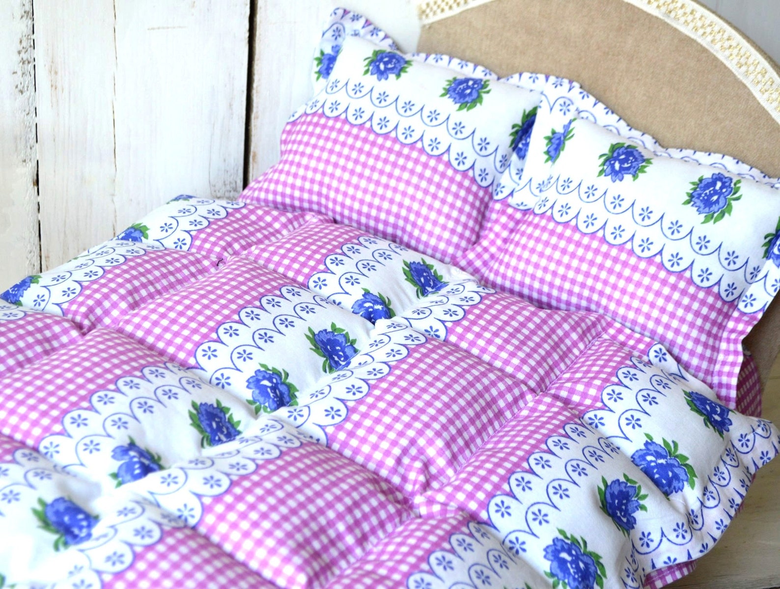 Pink Doll Set Bedding for Doll 18 Doll Accessories Etsy