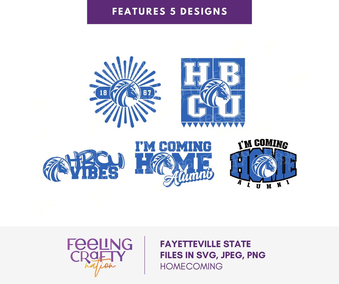 Fayetteville State University Bundle Artwork HBCU Collection