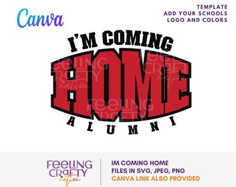Coming Home Alumni Canva Template Homecoming Bundle Artwork HBCU Collection, hbcu Designs, HBCU svg, college designs, Hbcu Svg Collections