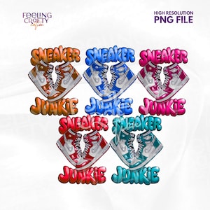 Sneaker Junkie, girl tshirt designs, sneaker png, sneakers clipart, retro sneaker