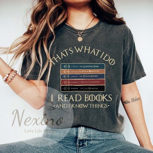 That's What I Do I Camp And I Know Things T-Shirt That's What I Do I Camp And I Know Things T-Shirt