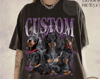 CUSTOM Bootleg Rap PET Shirt, Custom Pet, Custom Photo - Vintage Graphic 90s Tshirt, CUSTOM Your Own Bootleg Idea Here, Insert Your Design