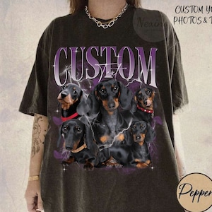 CUSTOM Bootleg Rap PET Shirt, Custom Pet, Custom Photo - Vintage Graphic 90s Tshirt, CUSTOM Your Own Bootleg Idea Here, Insert Your Design