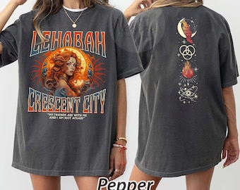 Crescent City Fan Shirt - My Friends Are With Me Lehabah Tee, Light It Up Bryce Quinlan Top, SJM Merchandise, Urban Fantasy Apparel