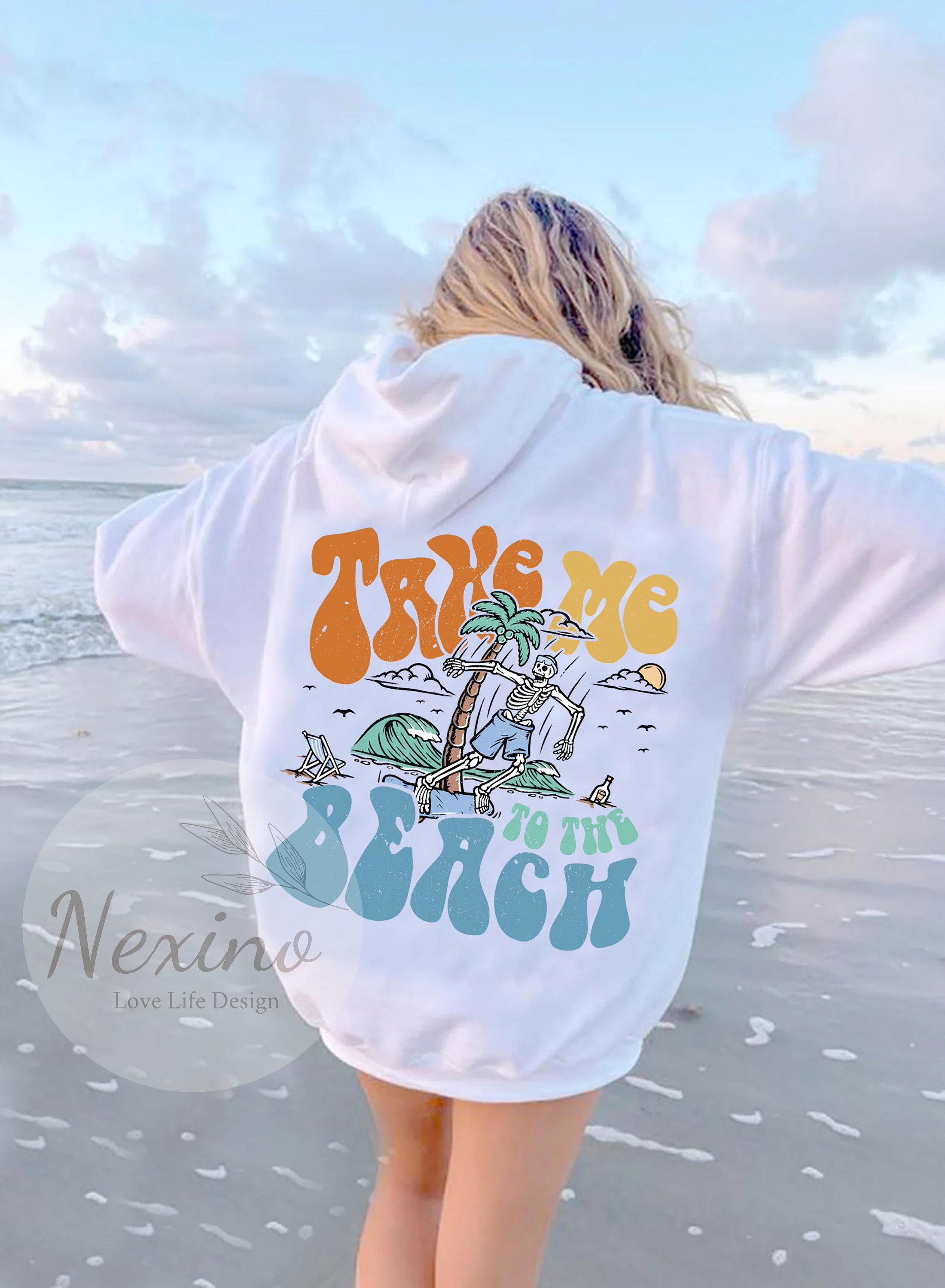 Take Me to the Beach Sweatshirt Summer Holiday Shirt Coconut - Etsy