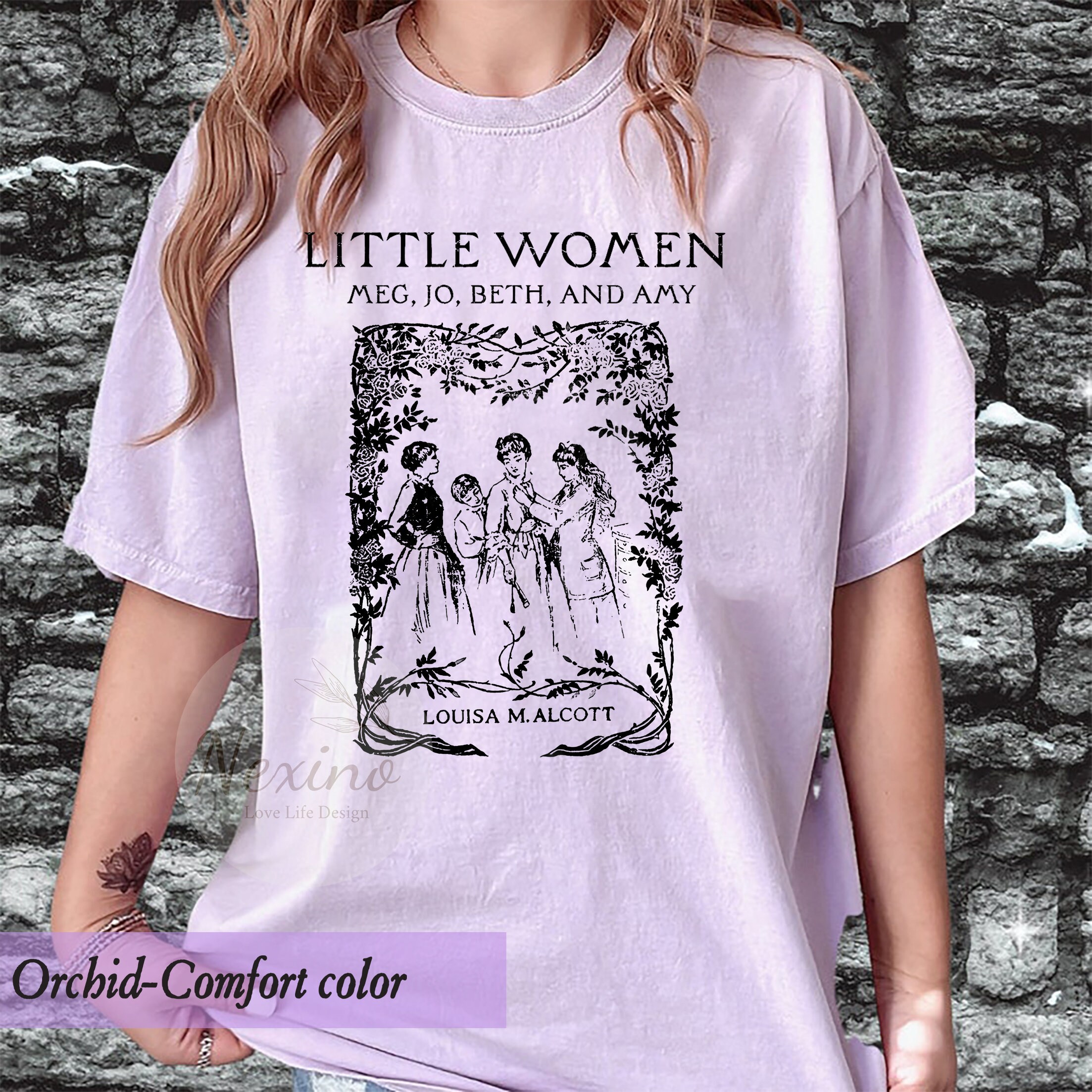 Little Women T-shirt, Little Women Sweatshirt Gift, Louisa M