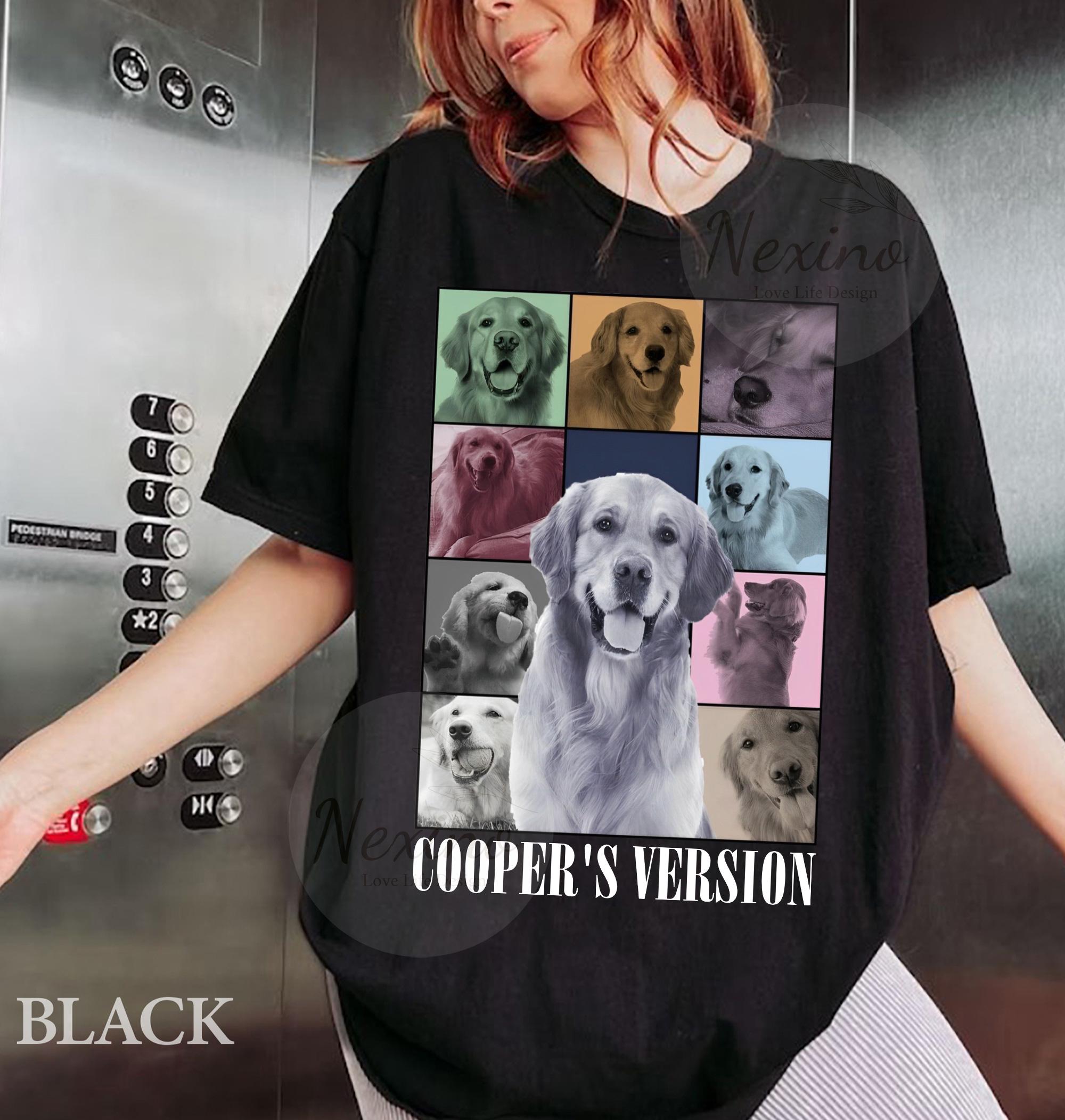 Custom Dog's Tour Shirt, Personalized Dog Bootleg T-shirt