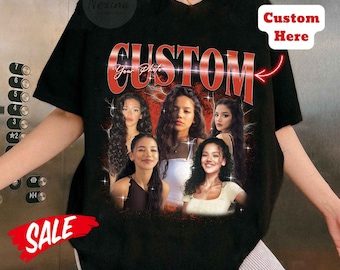 Custom Bootleg Rap Tee, Custom Photo - Vintage Graphic 90s Tshirt, Custom Photo Shirt, CUSTOM Your Own Bootleg Idea Here, Insert Your Design