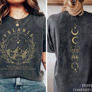 Velaris ACOTAR Comfort Colors Shirt, Velaris City Of Starlight, The Night Court Shirt, SJM Merch Shirt, Court of Dreams, Rhysand, Cassian