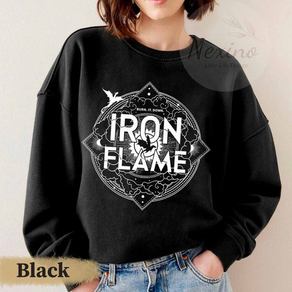 Iron Flame Fourth Wing Shirt Sweatshirt, Rebecca Yarros Shirt