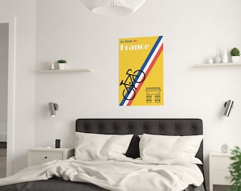 Tour De France Poster - Arc De Triomphe