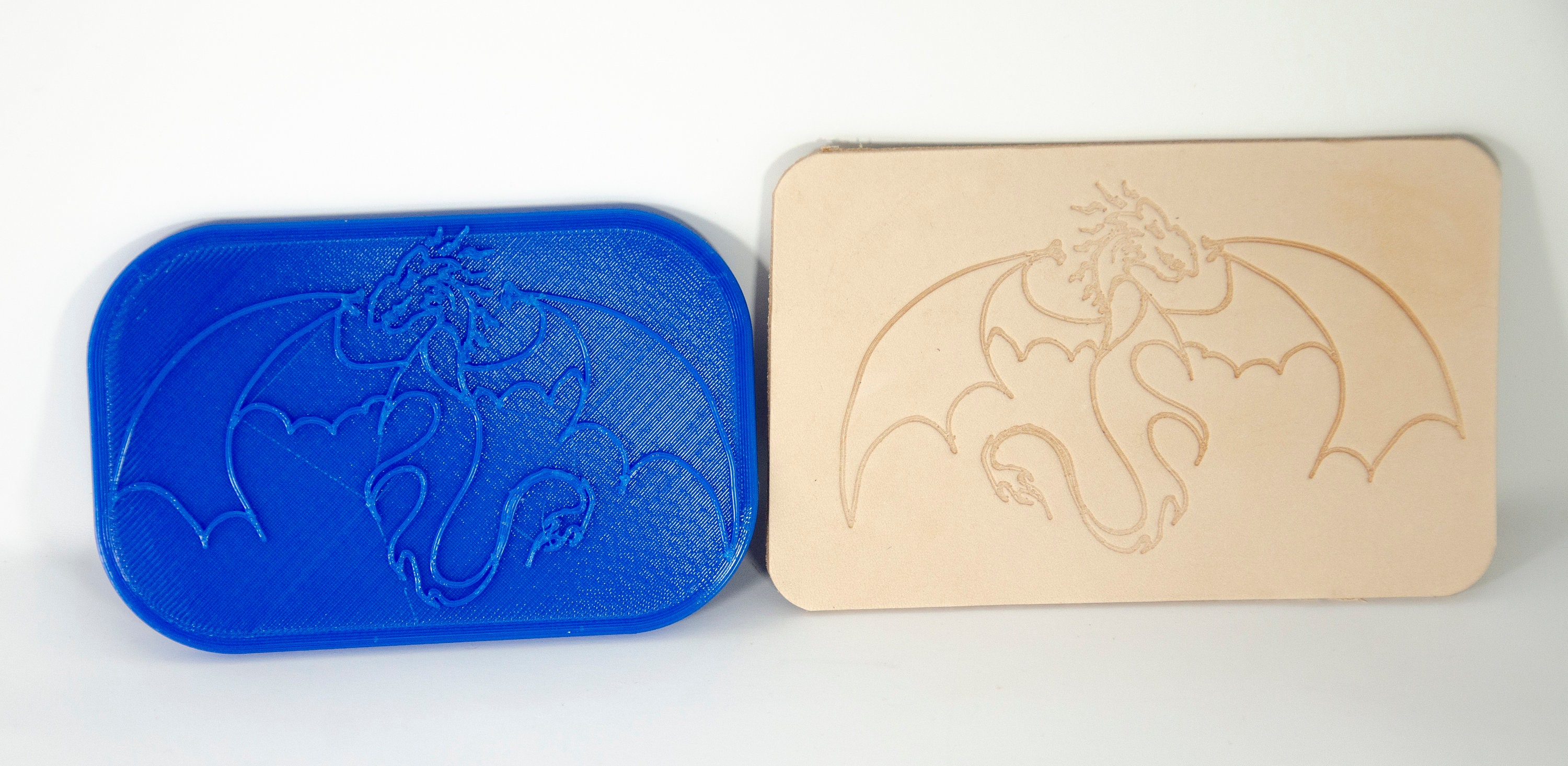 Dragon Leather Stamp Etsy