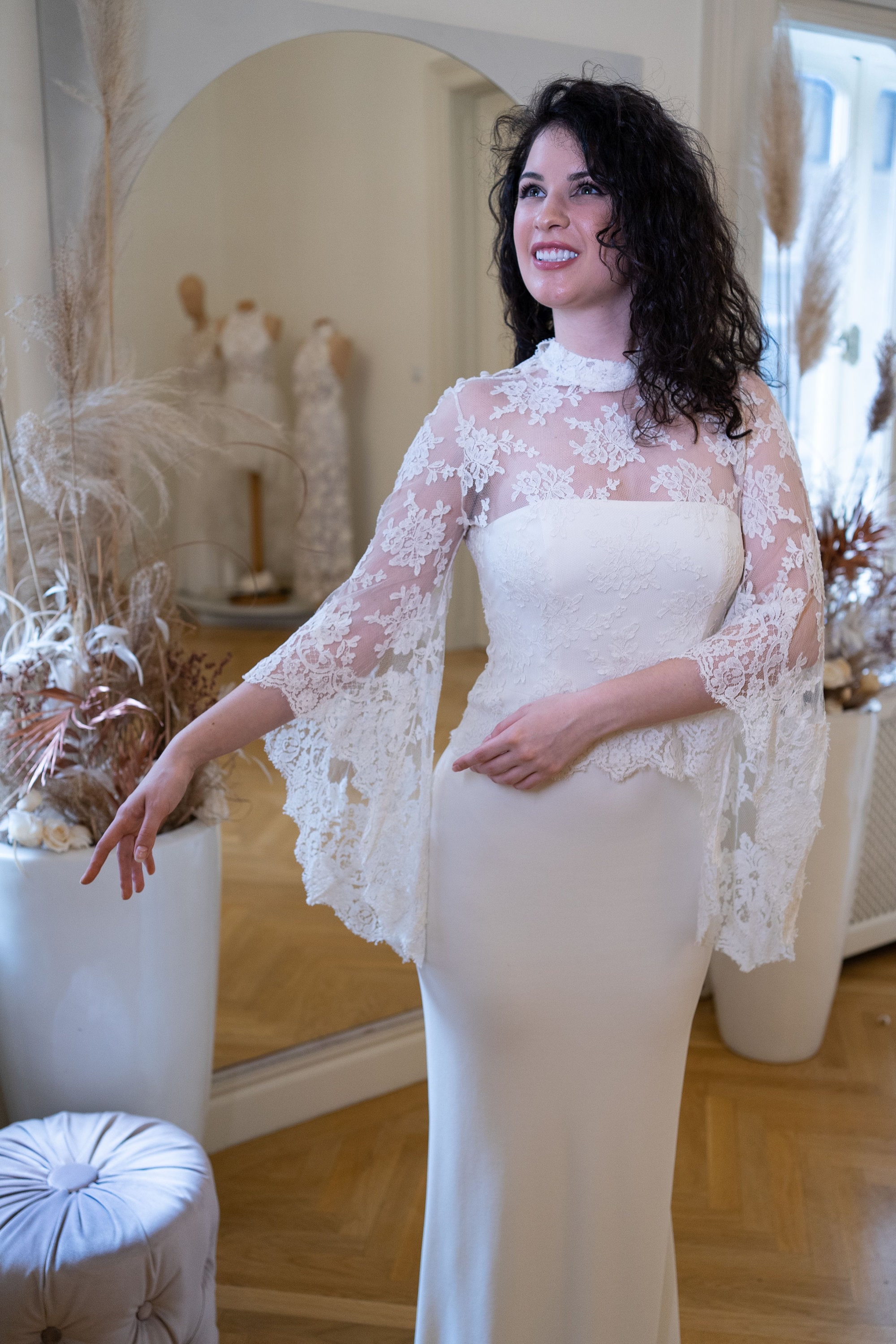 vintage bolero wedding