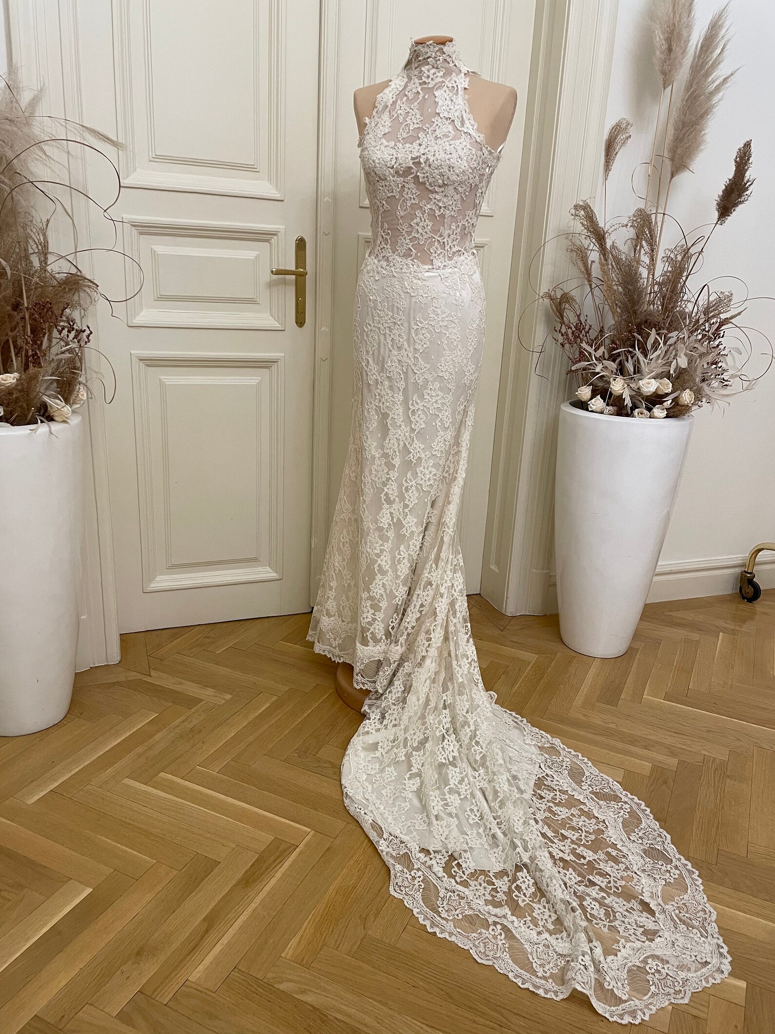 Meerjungfrau Form Vintage Hochzeitskleid | Etsy