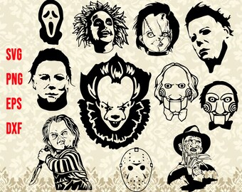 Download Horror Movie Svg Etsy PSD Mockup Templates