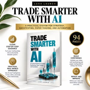 AI Trading Guide PDF, Backtest a Trading Strategy with Pine Script, Paper Trading Workflow, ChatGPT Prompts