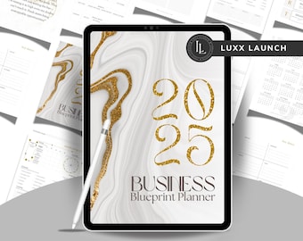 Business Blueprint Planner: Goals Workbook (Digital Download)