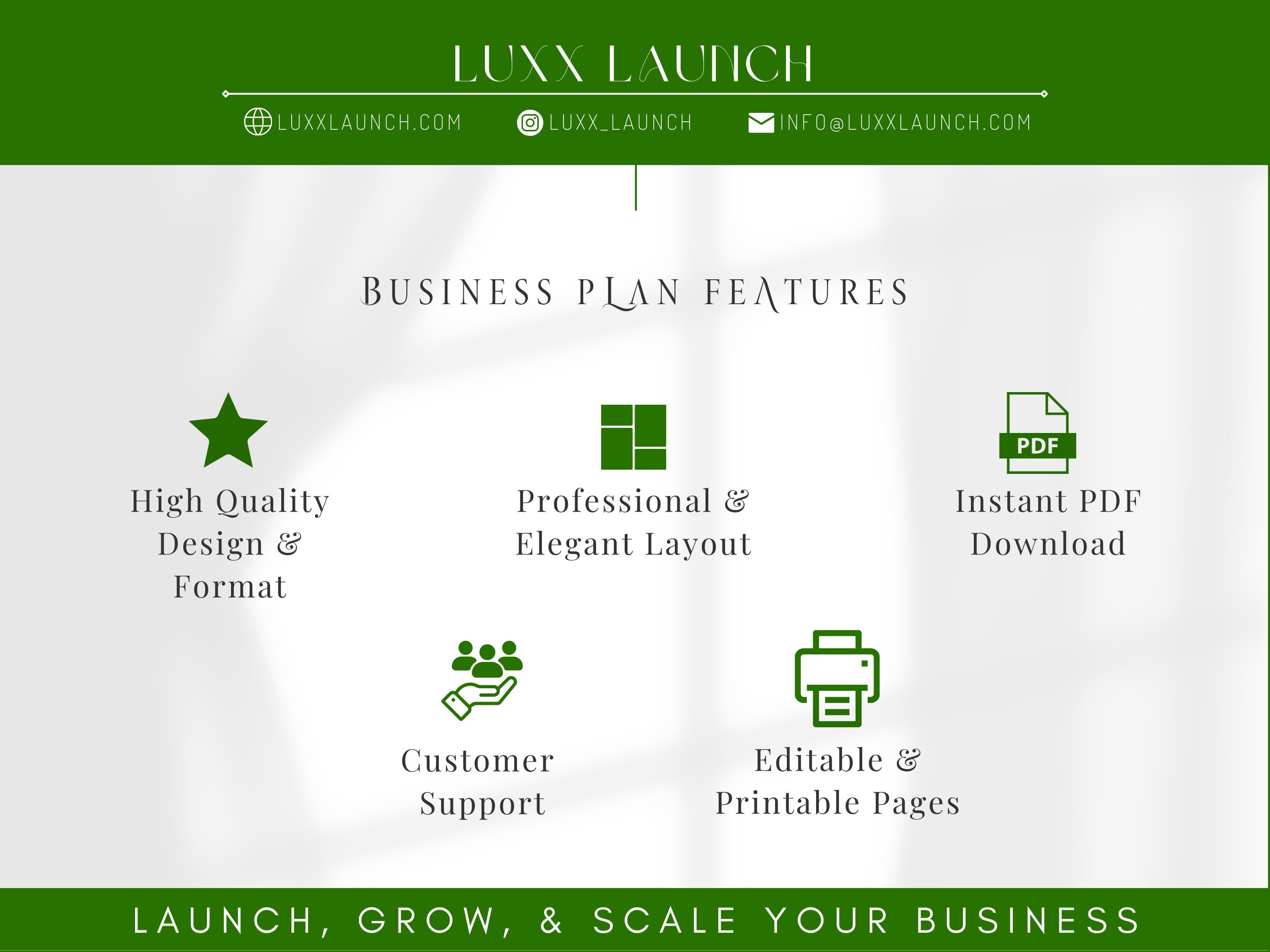 Editable Business Plan Template: Canva Small Business Planner - Etsy