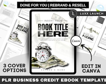 Resell PLR Business Credit Guide | White Label Funding & Credit eBook