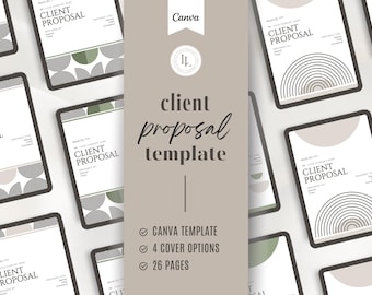 Business Proposal Canva Template | 26-Page Client Pitch Document