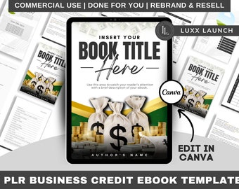 PLR Business Credit Guide | White Label Funding eBook Template