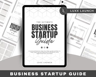 Business Startup Guide, How To Start a Business, Business Planner, Entrepreneur Guide, Business Launch Checklist, Business Bundle