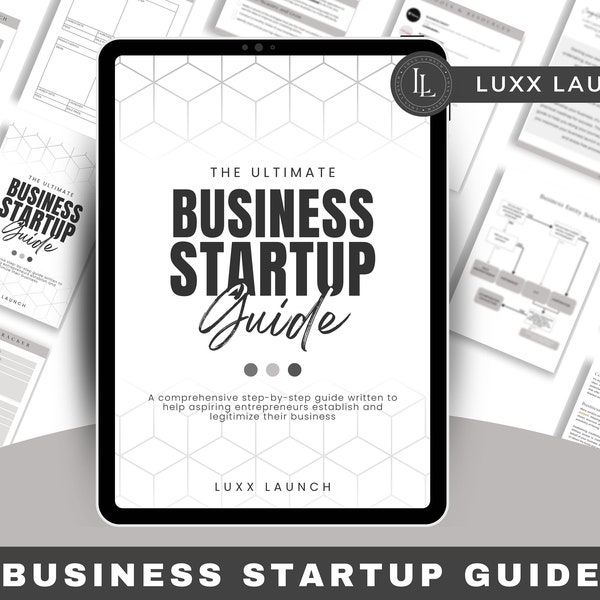 Business Startup Guide, How To Start a Business, Business Planner, Entrepreneur Guide, Business Launch Checklist, Business Bundle