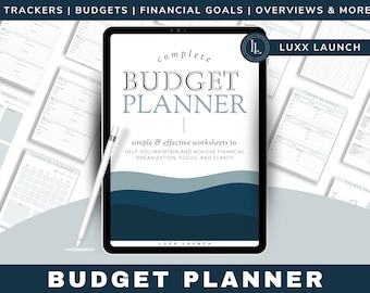 Financial Planning Bundle: Budget Planner Template (Digital Download)