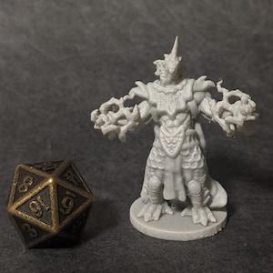 Blue Dragonborn Warlock
