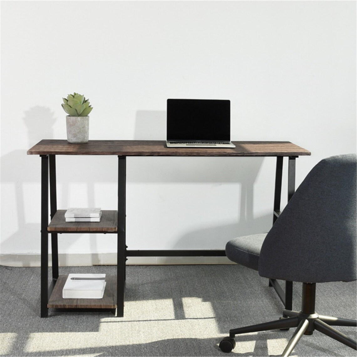 Standing Writing Desk Table Computer Office Writing Desk Etsy