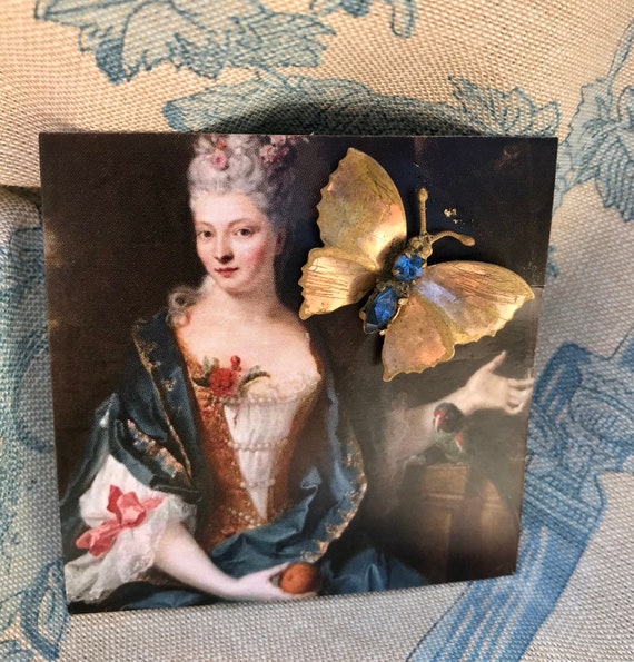 French 1930’s Butterfly Brooch