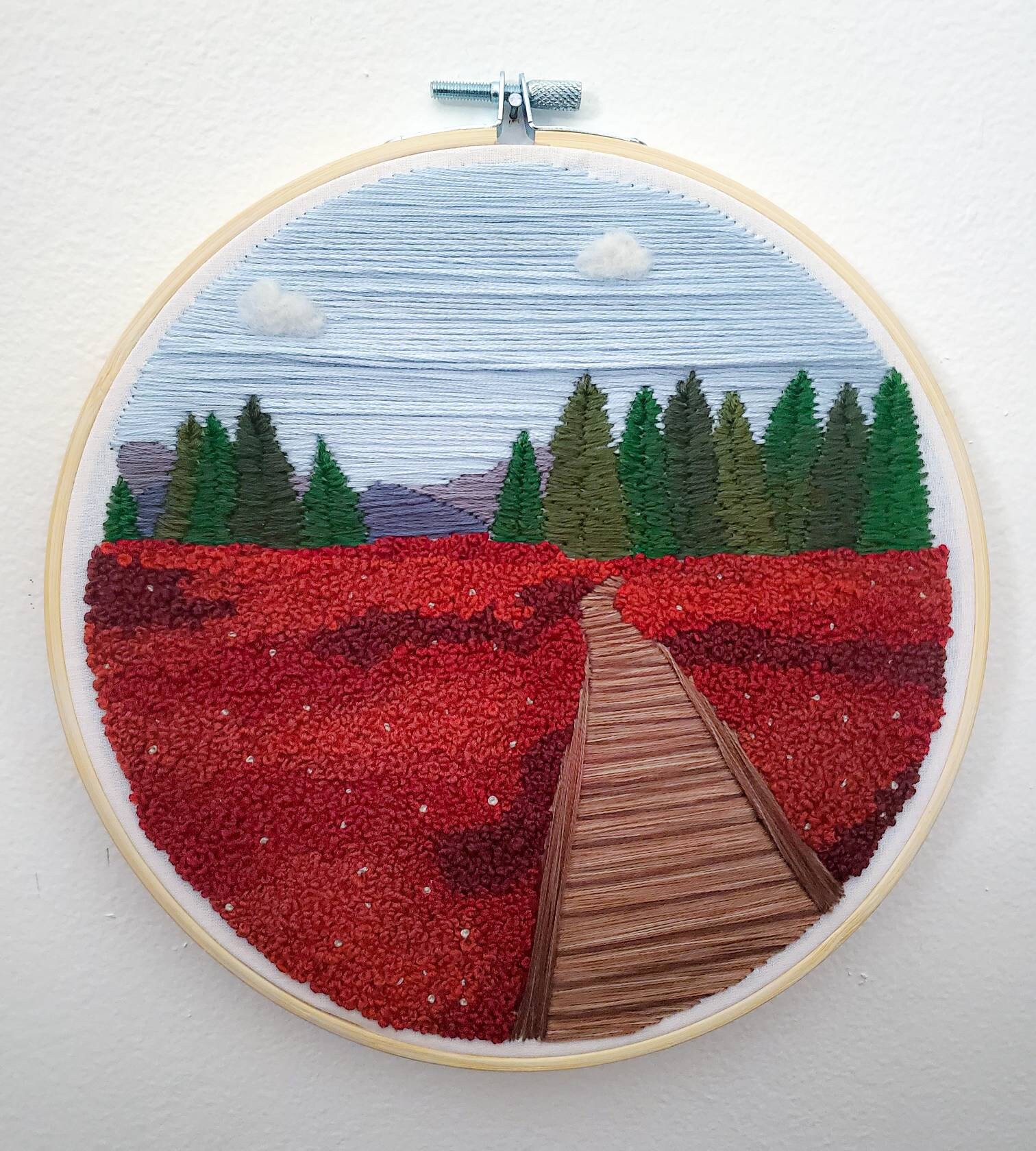 Cranberry Glades 8 Inch Landscape Hoop West Virginia - Etsy