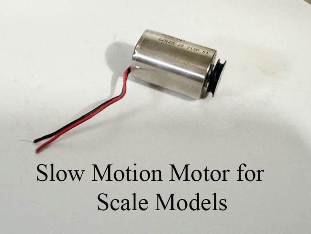 Motor for Animating Small Scale Models Slow Motion Motor - Etsy