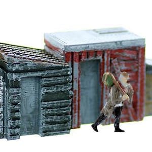 N Scale HOBO Shacks Old and Run Down FINISHED