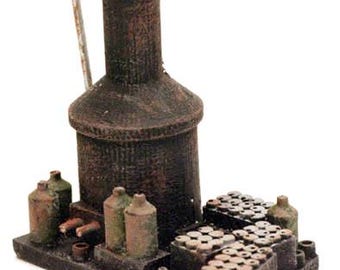 HO Scale MOONSHINE Still Get your Brew Here comes Painted