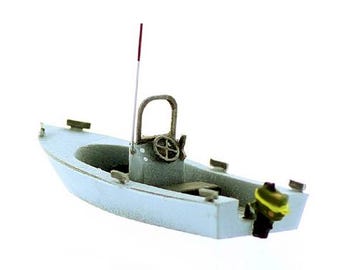 HO Scale Boat Center Console Fishing Boat KIT