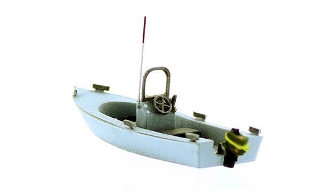 HO Scale Boat Center Console Fishing Boat KIT